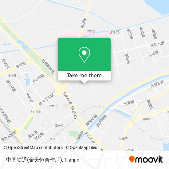 中国联通(金天恒合作厅) map