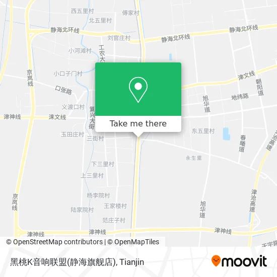 黑桃K音响联盟(静海旗舰店) map