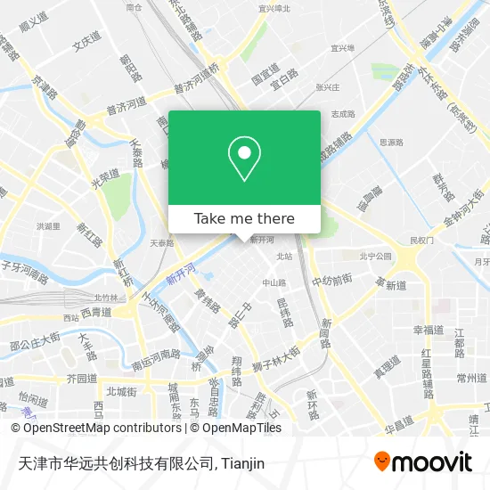 天津市华远共创科技有限公司 map