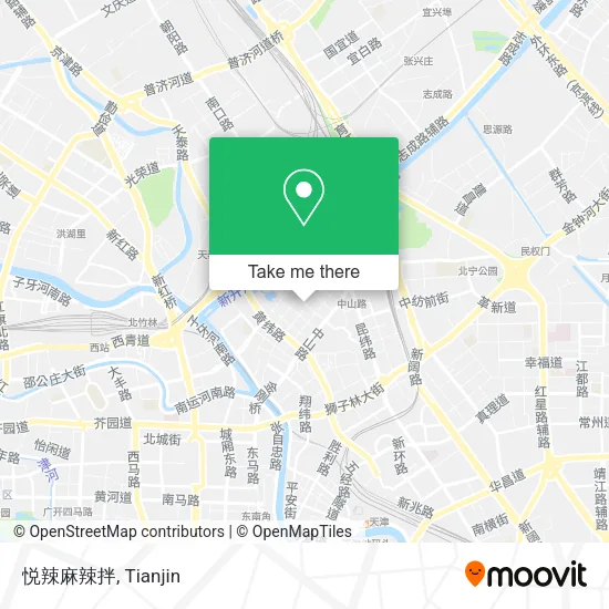 悦辣麻辣拌 map