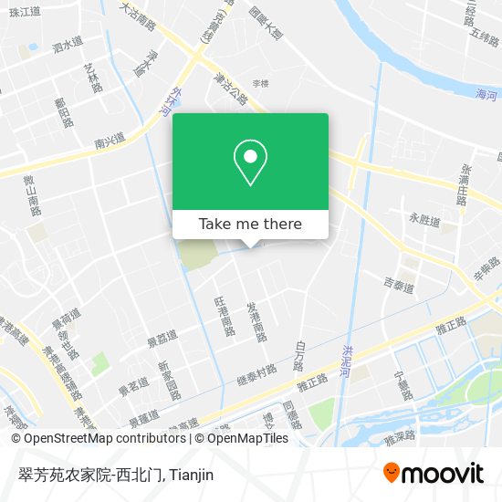 翠芳苑农家院-西北门 map