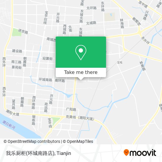 我乐厨柜(环城南路店) map