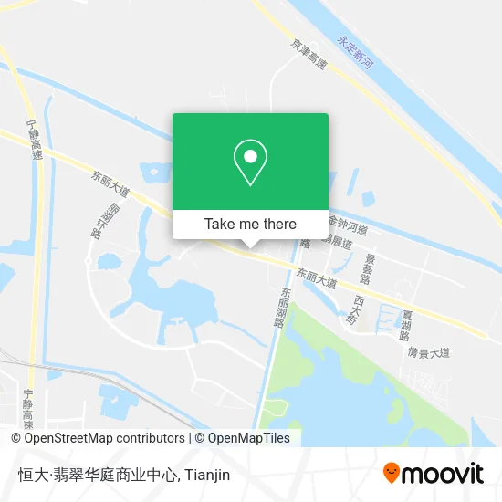 恒大·翡翠华庭商业中心 map