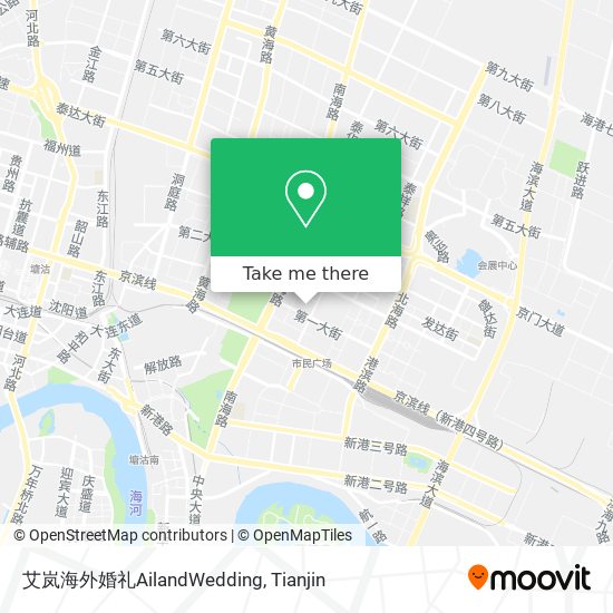 艾岚海外婚礼AilandWedding map