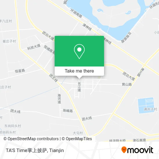 TA'S Time掌上披萨 map