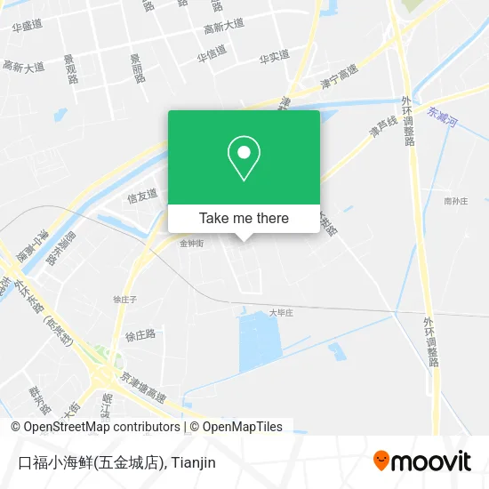 口福小海鲜(五金城店) map