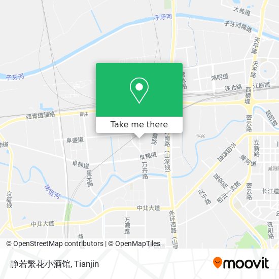 静若繁花小酒馆 map