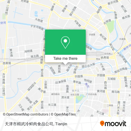 天津市精武冷鲜肉食品公司 map