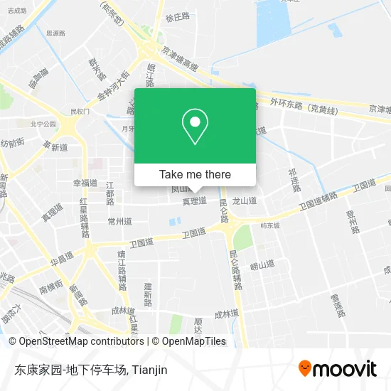 东康家园-地下停车场 map