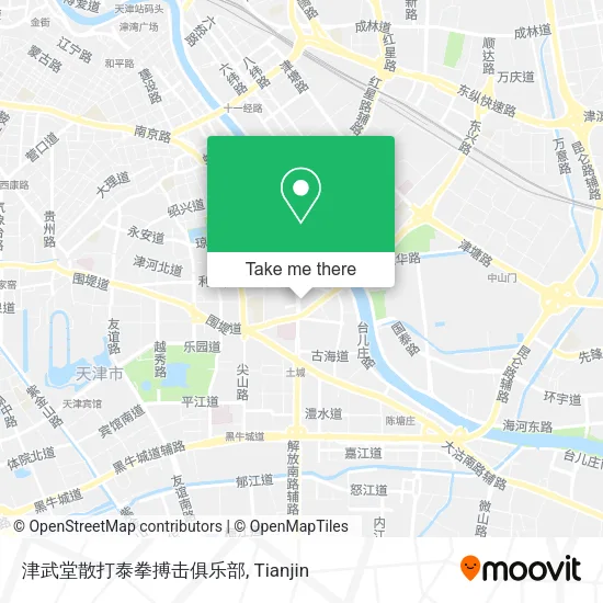 津武堂散打泰拳搏击俱乐部 map
