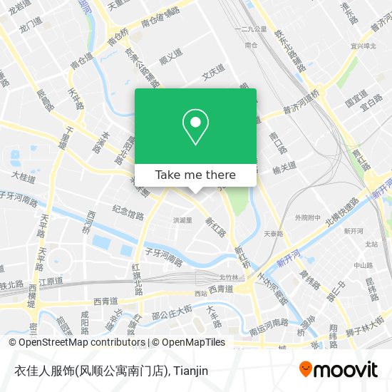 衣佳人服饰(风顺公寓南门店) map