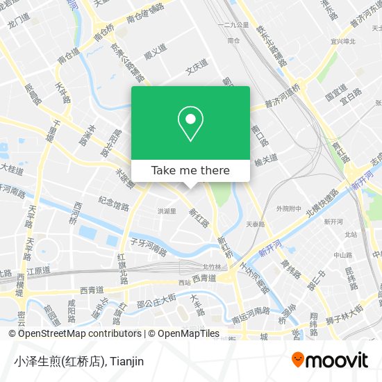 小泽生煎(红桥店) map