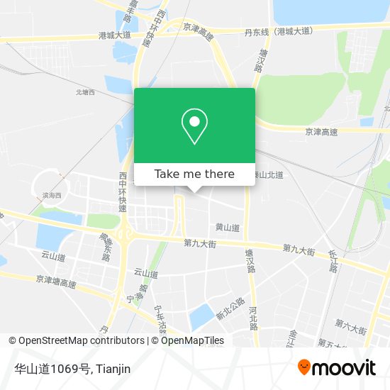 华山道1069号 map