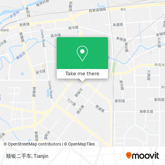 顺银二手车 map