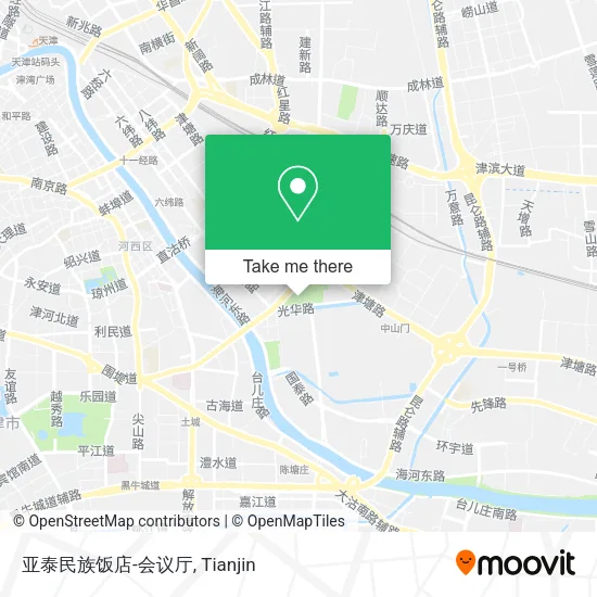亚泰民族饭店-会议厅 map