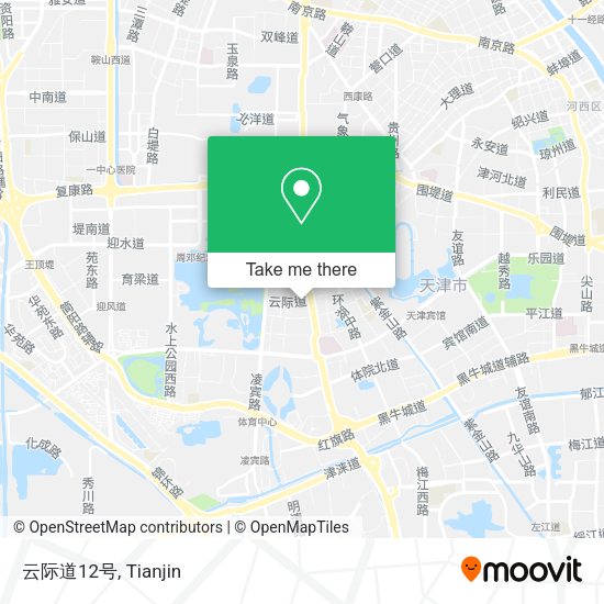 云际道12号 map