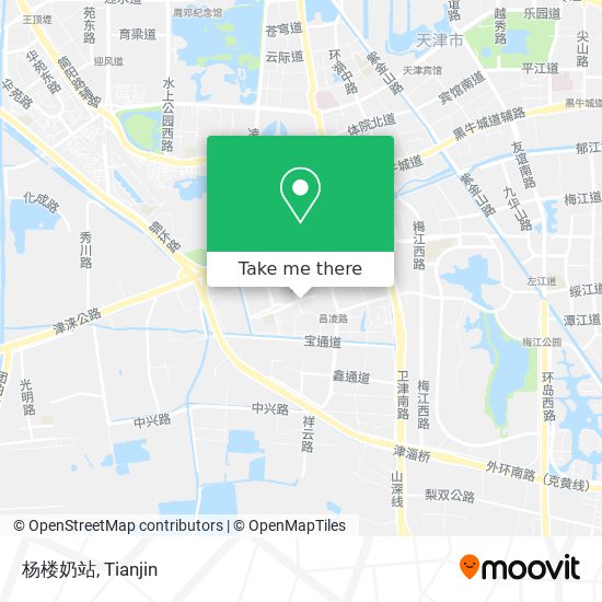 杨楼奶站 map