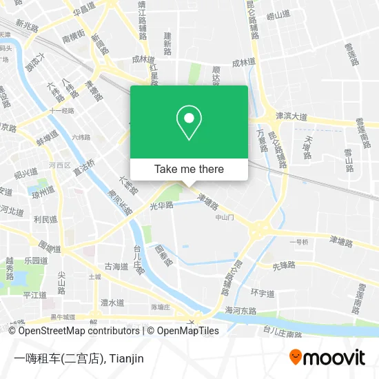 一嗨租车(二宫店) map