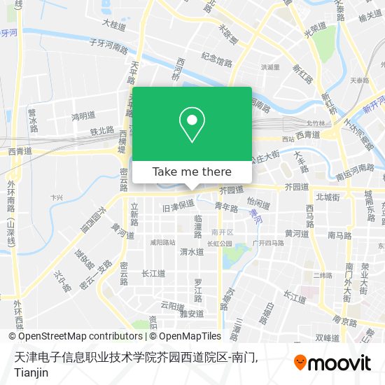 天津电子信息职业技术学院芥园西道院区-南门 map