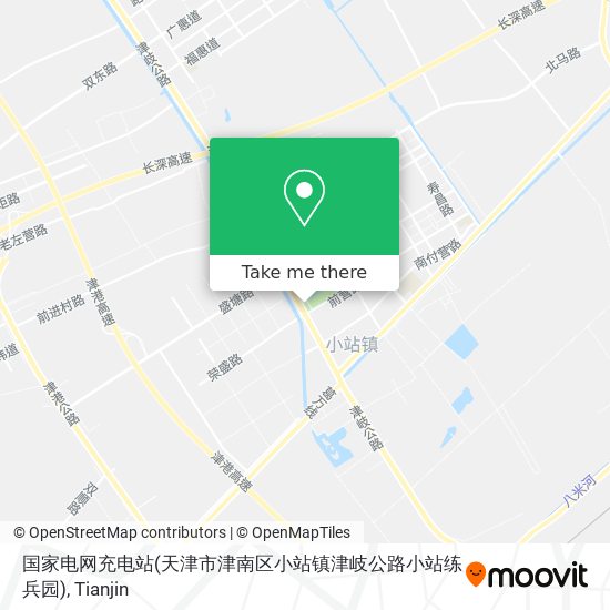 国家电网充电站(天津市津南区小站镇津岐公路小站练兵园) map