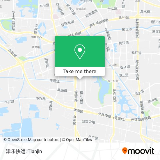 津乐快运 map