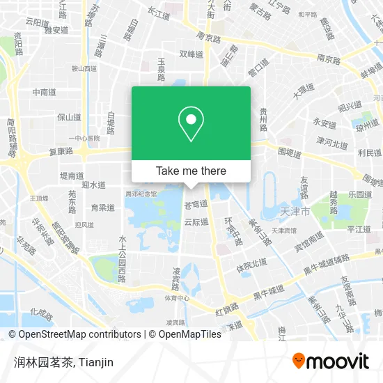 润林园茗茶 map