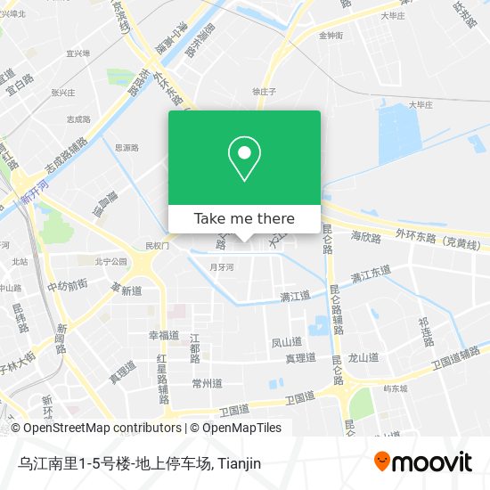 乌江南里1-5号楼-地上停车场 map