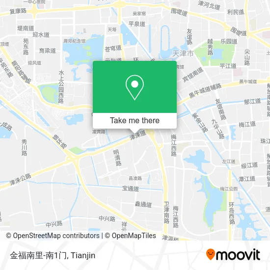 金福南里-南1门 map