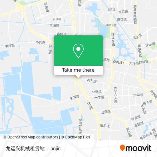 龙运兴机械租赁站 map