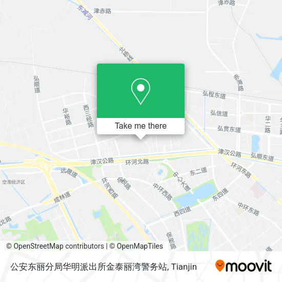 公安东丽分局华明派出所金泰丽湾警务站 map
