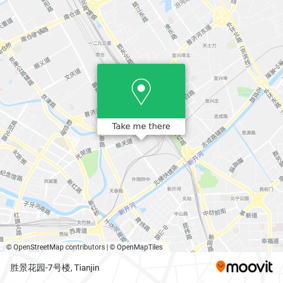 胜景花园-7号楼 map
