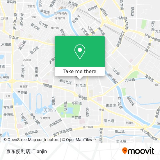 京东便利店 map