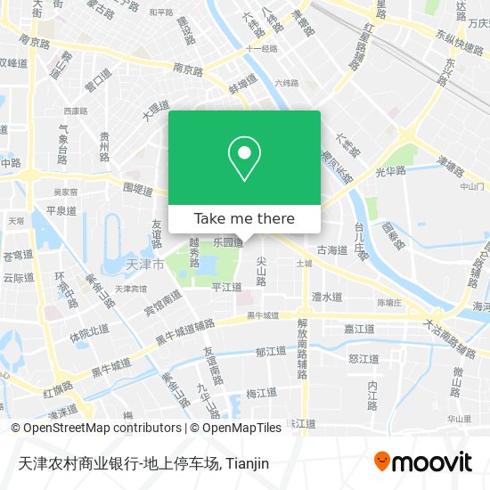 天津农村商业银行-地上停车场 map