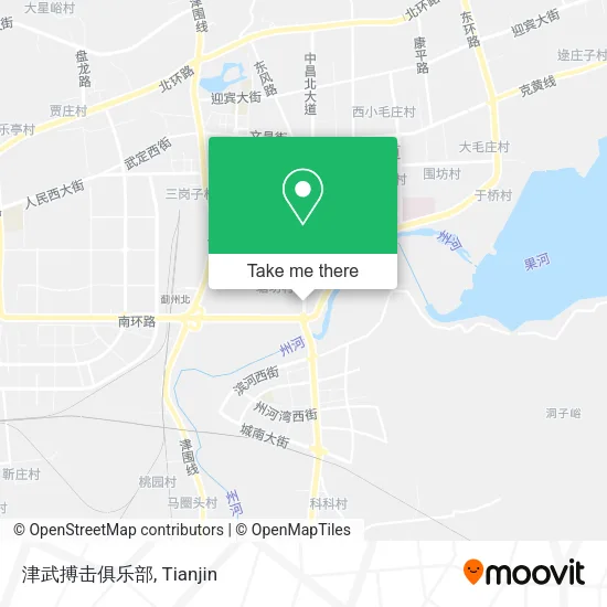 津武搏击俱乐部 map