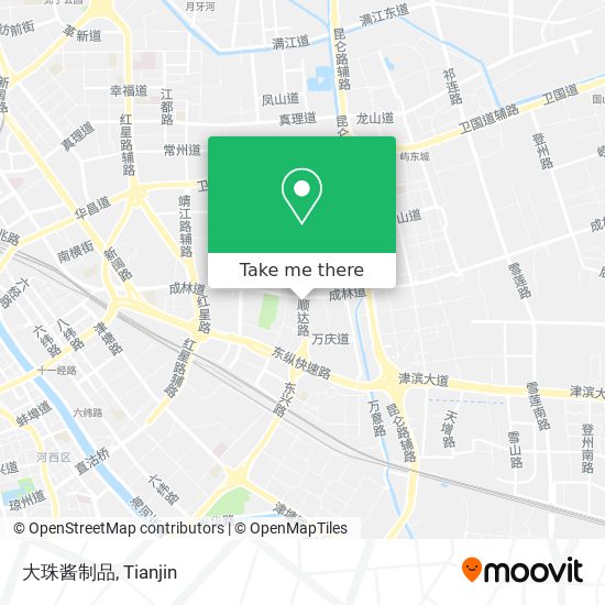 大珠酱制品 map