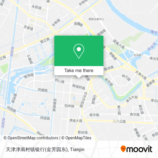 天津津南村镇银行(金芳园东) map