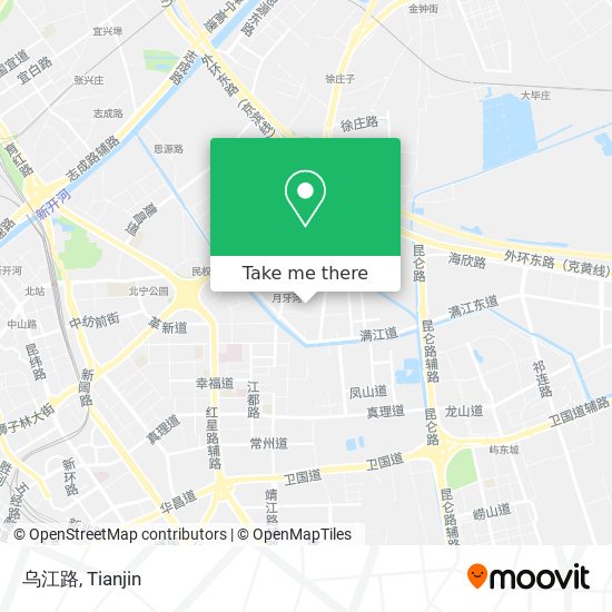 乌江路 map