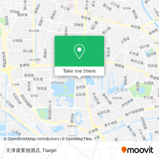 天津康莱德酒店 map