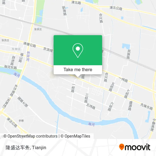隆盛达车务 map