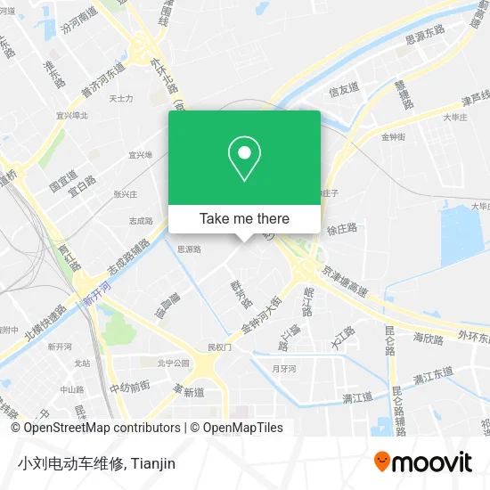 小刘电动车维修 map