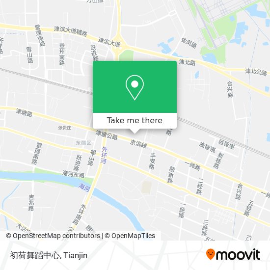 初荷舞蹈中心 map