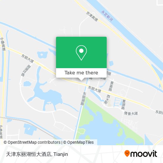 天津东丽湖恒大酒店 map