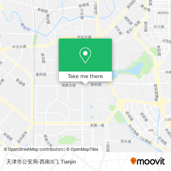 天津市公安局-西南3门 map