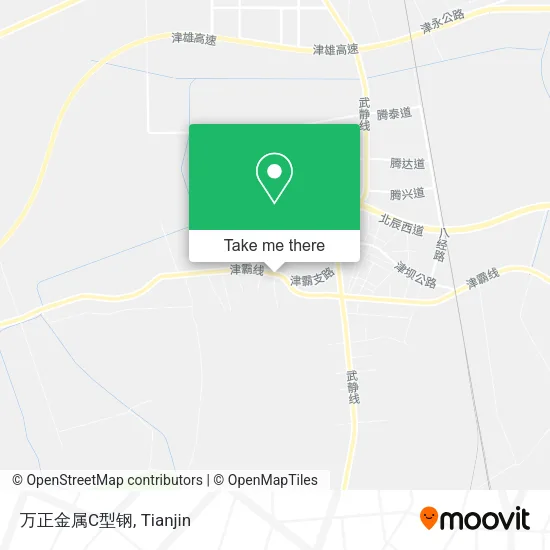 万正金属C型钢 map