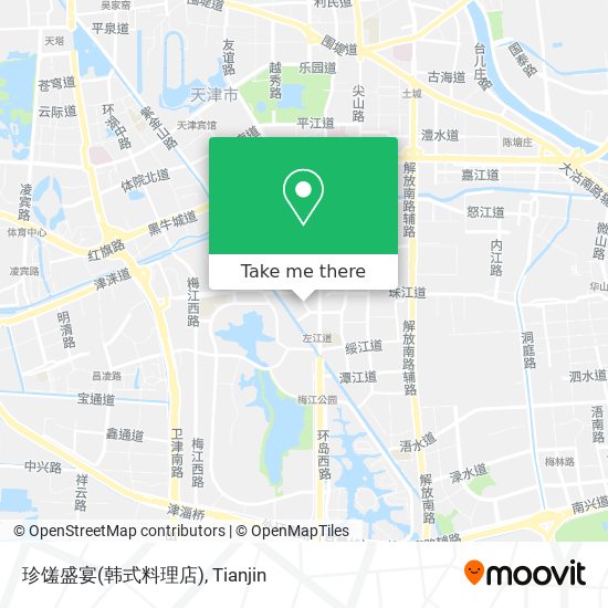 珍馐盛宴(韩式料理店) map