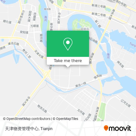 天津物资管理中心 map