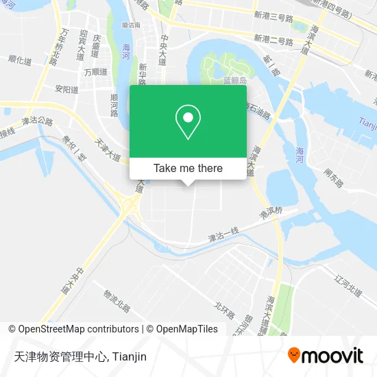 天津物资管理中心 map