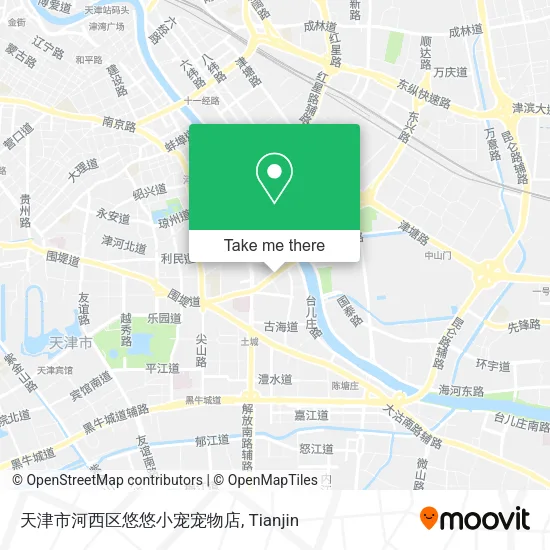 天津市河西区悠悠小宠宠物店 map