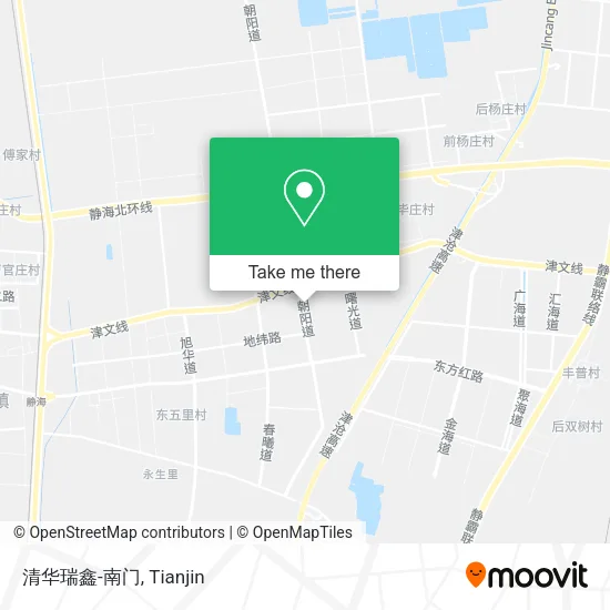 清华瑞鑫-南门 map