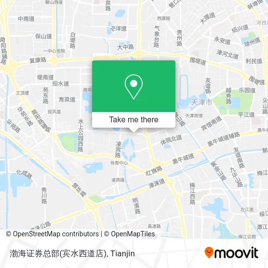渤海证券总部(宾水西道店) map